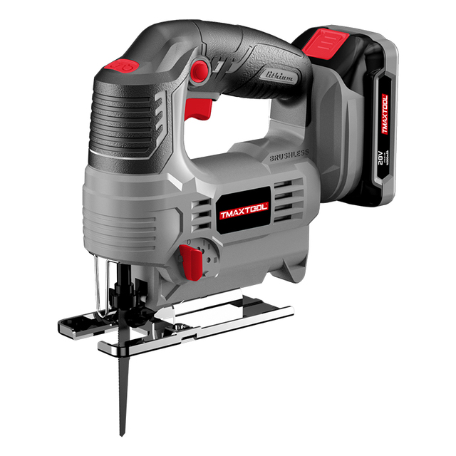 TMAXTOOL 20V Brushless Jig Saw Cordless Electric Portable Wood Cutting Tool for Home DIY Repair Workshop Industrial