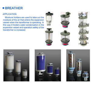 قطع غيار محولات عالية الجودة، فتحات تهوية من السيليكا جل للمحولات الكهربائية المغمورة بالزيت - Product Image 2