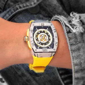 Geschäfts-Luxus Sport 316L Edelstahluhr: Ein modischer Uhrwerk für Herren mechanische Uhr