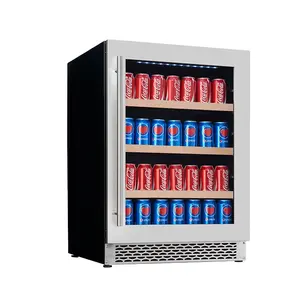 Hot Selling Refrigerated Vending 2 Drawer Freezer Equipment Fridge Bar Outdoor Shopping Mall Electronic Temperature Low Noise