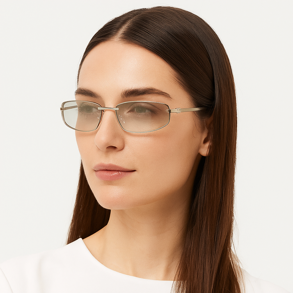 Superhot Eyewear 15409 Fashion 2025 Rectangle Steampunk Metal Frame Sunglasses