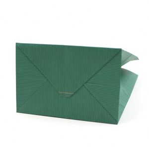Custom Printing Gift Shopping Teal Kraft Paper Bag for Kids - Product Image 5