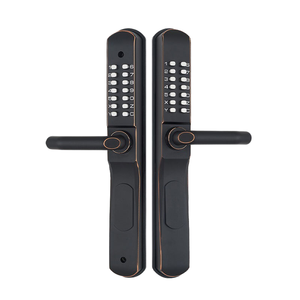 Bền Ngoài Trời Vườn Cổng Khóa Không Thấm Nước Kỹ Thuật Số Đẩy Nút Máy Hoạt Động Kẽm Hợp Kim Hẹp Loại Hồ Sơ Cửa Khóa - Product Image 1