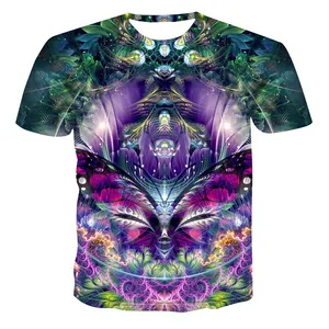 Make your own design cotton elastane casual unisex blank sublimation digital printing t-shirt 90 polyester 10 cotton t shirts