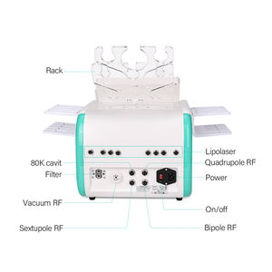 Appareil de Cavitation Portable 6-en-1 Rapide pour Amincissement Corporel 80K, Lipo Aspiration et Perte de Poids, pour <span class=keywords><strong>Salon</strong></span> et Domicile - Modèle 2024 - Product Image 5