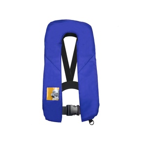 أكسفورد النسيج + النيوبرين + تبو الحياة البحرية سترة CE شهادة USCG المعتمدة 150N الكبار دليل قابل للنفخ سريع - Product Image 3