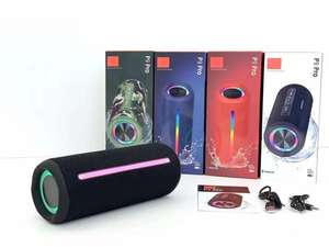 P9 RGB 20W Portable Sans Fil BT Haut-parleurs Étanche PC Colonne Super Bass <span class=keywords><strong>Sport</strong></span> De Plein Air Lecteur De Musique Cadeau Boombox Avec Radio FM - Product Image 5