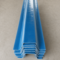 Gouttière en PRV durable, en plastique renforcé de fibres de verre de pointe, très résistante, anti-corrosion, ignifuge et résistante à la chaleur pour drainage de toiture
