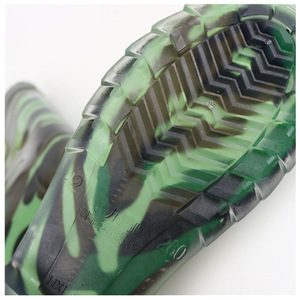 Bottes de travail imperméables unisexes Warrior 807 à tige haute, camouflage, doublure en mesh - Product Image 3