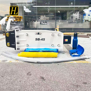 Rompedor Hidráulico SB45 para Escavadeira, Serviço OEM ODM, Mini Rompedor Hidráulico de Rocha, Ponteira de Qualidade Superior - Product Image 1