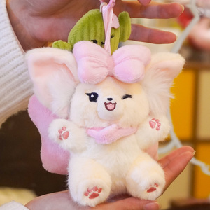 ตุ๊กตาเฟนเนคฟ็อกซ์นุ่มนิ่มน่ารักคุณภาพสูงสำหรับพวงกุญแจห้อยกระเป๋า  ขายส่ง - Product Image 4