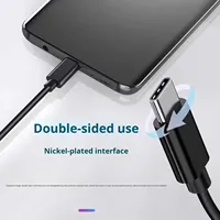 Kabel Data 45W Seri N10s24 5A Pengisian Daya Super Cepat 25W Tipe-C Android Universal Transfer Data Selubung PVC Konduktor Nilon