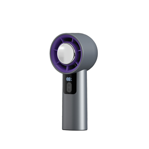 พัดลมตั้งโต๊ะแบบพกพาขนาดเล็ก รุ่นซัมเมอร์ ชาร์จไฟผ่าน USB ได้ ใช้พลังงานเทอร์โบ ความเร็วสูง ระบายความร้อน พัดลมมือถือ พลาสติก ใช้ในบ้าน รถยนต์ พกพาสะดวก ใช้กลางแจ้ง - Product Image 5