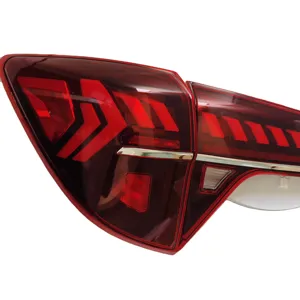 Hoge Kwaliteit Gemodificeerde Auto Led Achterlichten Voor Honda 2014-2020 Hrv Rood