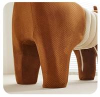 Tabouret Chaise Dinosaure en Bois Moderne pour Salon, Chambre, Hôtel, Enfants – Doux, Durable, Écologique – Idéal Villa, Bar, Bureau à Domicile, École