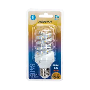 Bombilla LED E27 9W, ahorro de energía y larga duración, ideal para iluminación doméstica y comercial. - Product Image 2