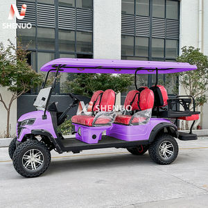 अनुकूलन योग्य 6-सीटर इलेक्ट्रिक क्लासिक गोल्फ कार्ट बुद्धिमान डिस्प्ले स्क्रीन 48v चीनी अनुकूलित इलेक्ट्रिक क्लब गोल्फ - Product Image 2