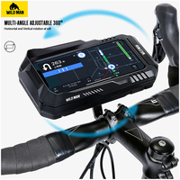 WILDMAN Populaire – Sacoche de guidon de vélo/moto 100 % étanche en ABS rigide pour téléphone portable