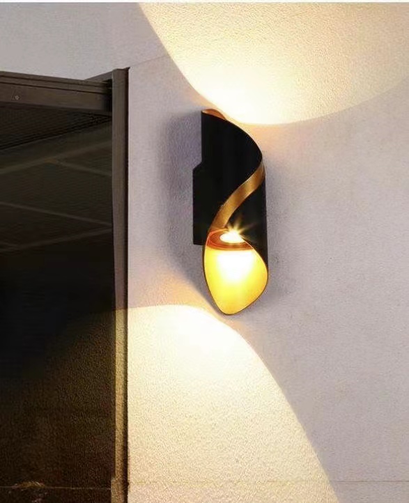 Modern LED Wall Light Garden Waterproof Aluminum Wall Lamp Fancy Lights Exterior 10W