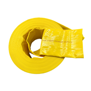Tuyau de refoulement plat renforcé en <span class=keywords><strong>PVC</strong></span> haute pression de 2 à 6 pouces, résistant aux intempéries et aux produits chimiques, pour <span class=keywords><strong>piscine</strong></span>, 2/4/6 bars, découpable - Product Image 5