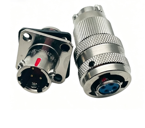 ZH8525 10N18B8GPNH ซ็อกเก็ตแบบวงกลม 8 พิน พร้อมตัวล็อคแบบ Bayonet ชุบนิกเกิล กันน้ำ สำหรับเชื่อมต่อสัญญาณอุตสาหกรรม - Product Image 6
