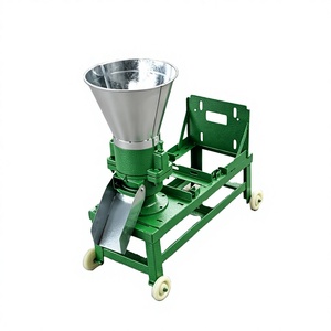 Nouvelle machine à granulés d'aliments pour animaux JPD en aluminium de haute qualité, entraînée par courroie, avec réducteur de vitesse, sans huile de transmission, 2 roues de pressage en option - Product Image 1