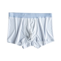 Logo personnalisé Make Your Brand Silk Men Underwear Nylon Boxer Briefs