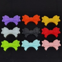 Perles en silicone 3D colorées de qualité alimentaire sans BPA pour la décoration de stylos perlés en rouge, vert, violet, orange, rose, blanc, noir, bleu sarcelle