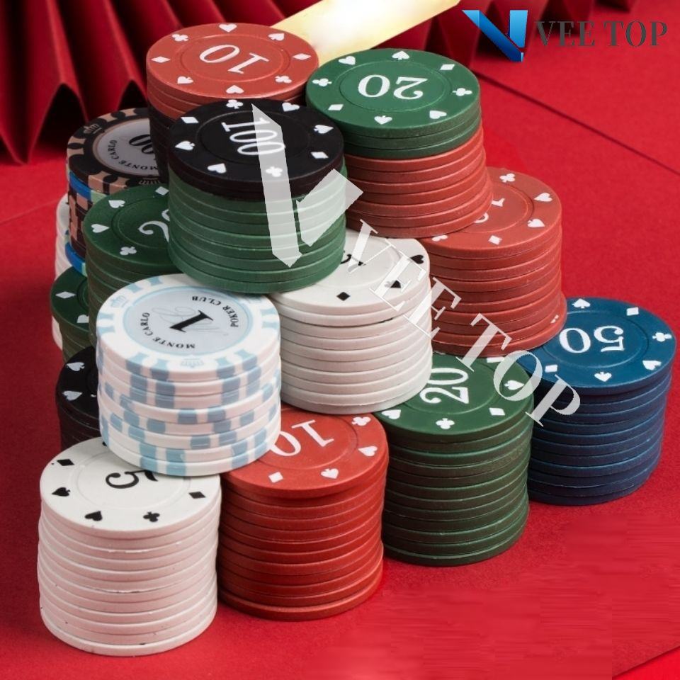 カスタマイズされた粘土ギャンブルチップカジノポーカーコイントークンコイントークン| Alibaba.com