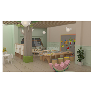 Équipement de terrain de jeu intérieur personnalisé sur le thème du panda, zone de jeux souple pour enfants et salle de jeux, parc d'attractions, zone éducative pour enfants - Product Image 5