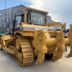 Bulldozer Caterpillar D7R usado para la construcción de carreteras Condición original con componentes esenciales del núcleo de la bomba incluidos - Product Image 1