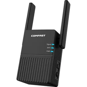 Comrápido sem fio repetidor CF-AC1200 mt7628dan + mt7612e 2 * 3dbi, wifi duplo 2.4 + 5.8ghz wifi repetidor 1200mbps apenas wi-fi modo repetidor