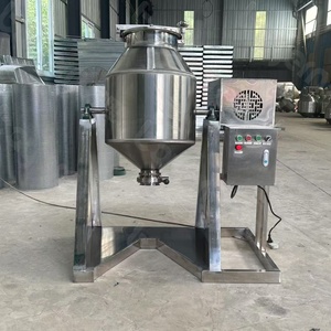 Mélangeur de poudre silencieux en acier inoxydable pour laboratoire, 20 kg et 100 kg, pour mélanger les poudres sèches et la poudre de plomb - Vente en gros - Product Image 3