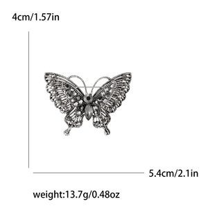 Broches rétro européennes et américaines, broches à la mode pour femmes, accessoires de vêtements, bijoux, fabricant en gros - Product Image 2
