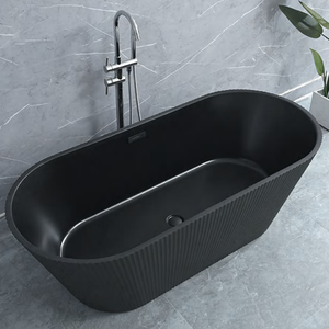 Moderna in acrilico CUPC CE Freestanding vasca da bagno materiale ovale sottile bordo interno vasca migliore vendita ammollo funzione per adulti - Product Image 4