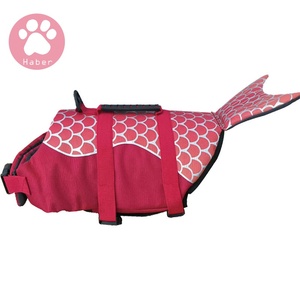 معطف فاخر بتصميم قرش للحيوانات الأليفة مقاس XS حزام كلب مقاوم للماء للقطط والحيوانات الأليفة ملابس سباحة مع ملحقات - Product Image 3
