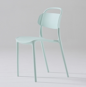 Stackable Hotel <b>Dining</b> <b>Chair</b> Modern PP <b>Plastic</b> Restaurant Seat Lightweight Durable Armless Backrest Bedroom Events Banquet Toda - Product Image 5
