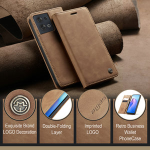 เคสหนังวินเทจสำหรับ <span class=keywords><strong>Oppo</strong></span> Reno 8 Pro เคสโทรศัพท์แบบพับได้ 360 องศา พร้อมแม่เหล็กสำหรับ Reno 7 Pro 5G, <span class=keywords><strong>Oppo</strong></span> A96, A95, F19, S14 - Product Image 5