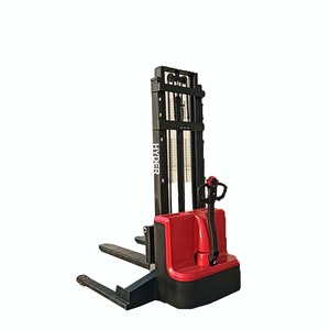 Nuovo <span class=keywords><strong>1.5t</strong></span> Capacity Wide Leg pedonali <span class=keywords><strong>Pallet</strong></span> elettrico Stacker con 3m 3.5m altezza di sollevamento - Product Image 1