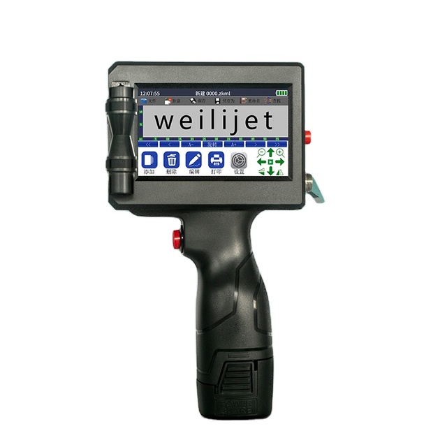 Factory Direct Sale Portable Handheld Inkjet Printer Production Date Barcode Printer