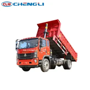 Vente directe usine – Camion benne basculante HOWO 4X2 150HP neuf/occasion, poids lourd - Product Image 3