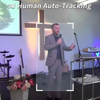 USD326 Envío Gratis Cámara PTZ G430 para Iglesia y Conferencias en Vivo 4K con Zoom Óptico 30X, Seguimiento por IA, LAN, USB 3.0 y PoE para Transmisiones