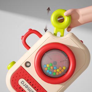 Baby Montessori Learning Musical Camera Toy Toddlers Early Educational Enlightenment Activity Camera avec <span class=keywords><strong>chansons</strong></span> et lumières - Product Image 5