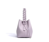 Sac à bandoulière en cuir véritable imperméable style rétro, sac à main polyvalent et tendance pour l'été – Vente en gros
