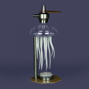 Narghilè a Forma di Medusa All'Ingrosso, Hookah Portatile, <span class=keywords><strong>Shisha</strong></span> di Alta Qualità con Fumo Colorato - Product Image 3