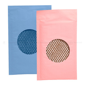 <span class=keywords><strong>Sobres</strong></span> de correo de papel Kraft de nido de abeja compostables biodegradables reciclables respetuosos con el medio ambiente con logotipo personalizado bolsa de correo de burbujas acolchada - Product Image 2