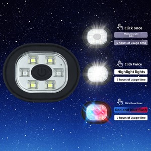 Gorro BT con Luz, Gorra LED Unisex con Auriculares Integrados, Altavoces Estéreo, Regalo Tecnológico Musical para Hombres, Mujeres, Papá - Product Image 3