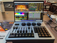 Controlador de iluminación DMX mini Command Wing MA2 On Pc con bolsa