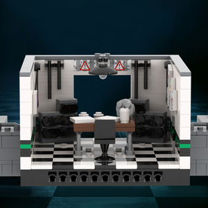 MOC1471 FNAF Mitternachtsbär Set <span class=keywords><strong>2</strong></span> Büro Kreative Bausteine Mini DIY Baustein-Sets Lehrreiches Kinderspielzeug - Product Image 6