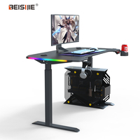 Bureau d'ordinateur en gros, bureau de Style course, Table de Gamer, bureau réglable